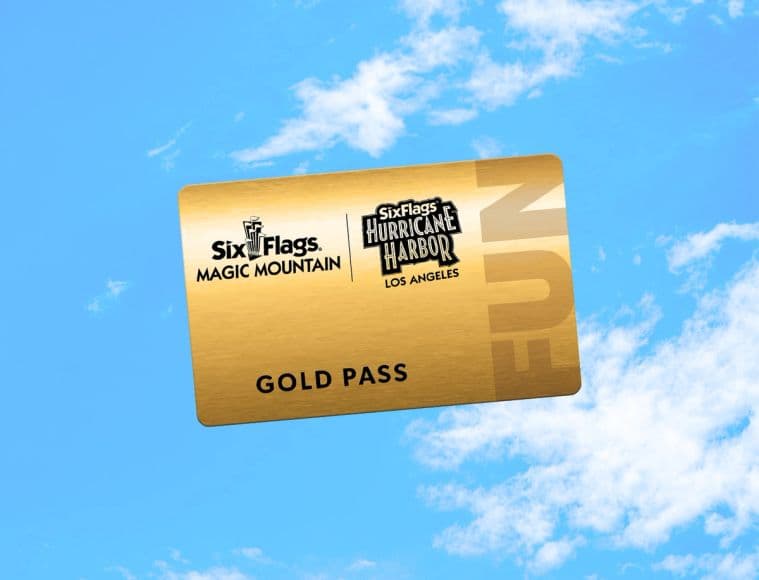 Six Flags Magic Mountain Gold Pass