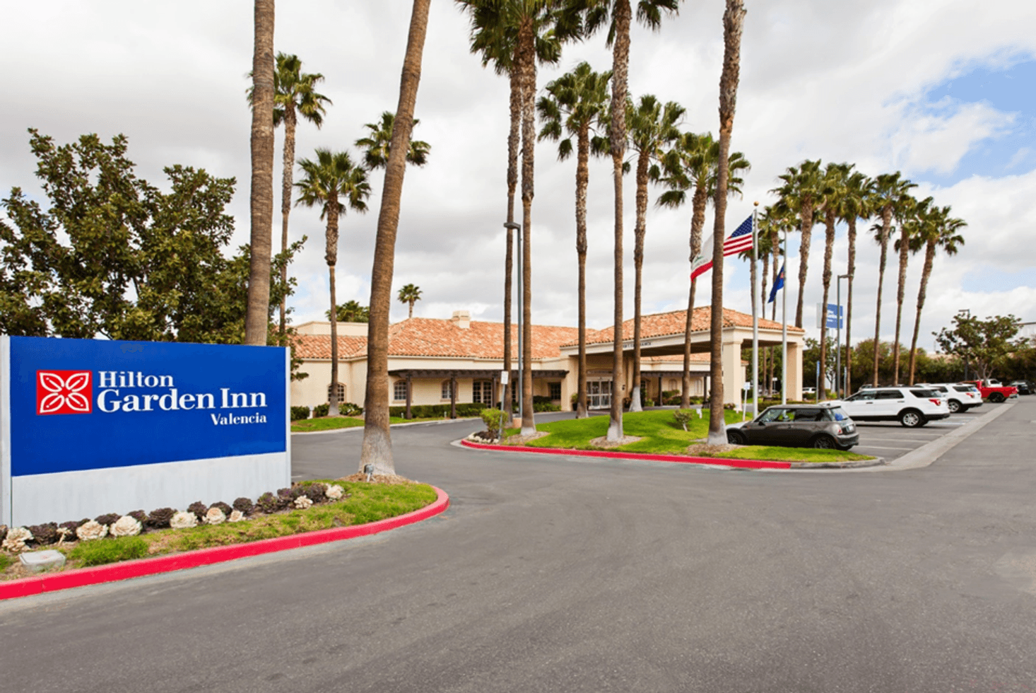Outside area of Hilton Garden Inn - Valencia